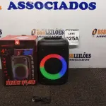 LOTE 025 - 01 CAIXA DE SOM WIRELESS SPEAKER MODELO KTS-1237(NOVO) (NO ESTADO) ATENÇÃO! FAZER A VISITAÇÃO ANTES DE ARREMATAR, NÃO SABEMOS SE FUNCIONA. LEILÃO NÃO TEM GARANTIA E NEM DEVOLUÇÃO, SUJEITO A POSSÍVEIS AVARIAS VISÍVEIS/OCULTAS E/OU AUSÊNCIA DE COMPONENTES.