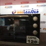 LOTE 128 - 01 - FORNO ELÉTRICO FISCHER TURBO 2.4 NEW BANCADA 48 LITROS 127V (NO ESTADO, NÃO SABEMOS SE FUNCIONA. LEILÃO NÃO TEM GARANTIA E NEM DEVOLUÇÃO, SUJEITO A POSSÍVEIS AVARIAS VISÍVEIS/OCULTAS E/OU AUSÊNCIA DE COMPONENTES)