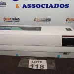 LOTE 118 - 01 – EVAPORADORA 9000 BTUS 220V SAMSUNG (NO ESTADO, NÃO SABEMOS SE FUNCIONA. LEILÃO NÃO TEM GARANTIA E NEM DEVOLUÇÃO, SUJEITO A POSSÍVEIS AVARIAS VISÍVEIS/OCULTAS E/OU AUSÊNCIA DE COMPONENTES)