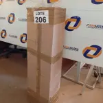 LOTE 206 - 01 - DUTO DE INOX PARA COIFA DE PAREDE (NO ESTADO, NÃO SABEMOS SE FUNCIONA. LEILÃO NÃO TEM GARANTIA E NEM DEVOLUÇÃO, SUJEITO A POSSÍVEIS AVARIAS VISÍVEIS/OCULTAS E/OU AUSÊNCIA DE COMPONENTES)