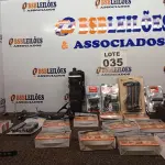 LOTE 035 - 22 – ITENS PARA BICICLETAS (NO ESTADO, NÃO SABEMOS SE FUNCIONA. LEILÃO NÃO TEM GARANTIA E NEM DEVOLUÇÃO, SUJEITO A POSSÍVEIS AVARIAS VISÍVEIS/OCULTAS E/OU AUSÊNCIA DE COMPONENTES)