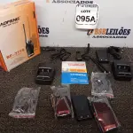 LOTE 095 - 02 RÁDIOS COMUNICADORES   BAOFENG MODELO BF-777S (NOVO) (NO ESTADO) ATENÇÃO! FAZER A VISITAÇÃO ANTES DE ARREMATAR, NÃO SABEMOS SE FUNCIONA. LEILÃO NÃO TEM GARANTIA E NEM DEVOLUÇÃO, SUJEITO A POSSÍVEIS AVARIAS VISÍVEIS/OCULTAS E/OU AUSÊNCIA DE COMPONENTES.