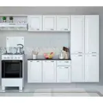 LOTE 145 - 01 - COZINHA BRANCA EM AÇO AMANDA (NO ESTADO, NÃO SABEMOS SE FUNCIONA. LEILÃO NÃO TEM GARANTIA E NEM DEVOLUÇÃO, SUJEITO A POSSÍVEIS AVARIAS VISÍVEIS/OCULTAS E/OU AUSÊNCIA DE COMPONENTES)