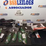 LOTE 039 - 18 – ITENS PORTÁTEIS DIVERSOS (NO ESTADO, NÃO SABEMOS SE FUNCIONA. LEILÃO NÃO TEM GARANTIA E NEM DEVOLUÇÃO, SUJEITO A POSSÍVEIS AVARIAS VISÍVEIS/OCULTAS E/OU AUSÊNCIA DE COMPONENTES)