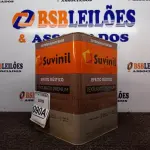 LOTE 090 - 01 LATA DE TINTA TEXTURATTO PREMIUM EFEITO RÚSTICO INTERIOR/EXTERIOR SUVINIL 25KG. (NO ESTADO) ATENÇÃO! FAZER A VISITAÇÃO ANTES DE ARREMATAR, NÃO SABEMOS SE FUNCIONA. LEILÃO NÃO TEM GARANTIA E NEM DEVOLUÇÃO, SUJEITO A POSSÍVEIS AVARIAS VISÍVEIS/OCULTAS E/OU AUSÊNCIA DE COMPONENTES.