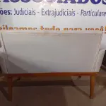 LOTE 133 - 01 - SOFÁ NAMORADEIRA 2 LUGARES (NO ESTADO, NÃO SABEMOS SE FUNCIONA. LEILÃO NÃO TEM GARANTIA E NEM DEVOLUÇÃO, SUJEITO A POSSÍVEIS AVARIAS VISÍVEIS/OCULTAS E/OU AUSÊNCIA DE COMPONENTES)