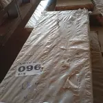 LOTE 096 - 01 - GUARDA ROUPA MILÃO 8 PORTAS WENGUE (NO ESTADO, NÃO SABEMOS SE FUNCIONA. LEILÃO NÃO TEM GARANTIA E NEM DEVOLUÇÃO, SUJEITO A POSSÍVEIS AVARIAS VISÍVEIS/OCULTAS E/OU AUSÊNCIA DE COMPONENTES)