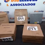 LOTE 011 - 04 - EVAPORADOR AR CONDICIONADO VOLKSWAGEN GOL, PARATI, SAVEIRO (NO ESTADO, NÃO SABEMOS SE FUNCIONA. LEILÃO NÃO TEM GARANTIA E NEM DEVOLUÇÃO, SUJEITO A POSSÍVEIS AVARIAS VISÍVEIS/OCULTAS E/OU AUSÊNCIA DE COMPONENTES)
