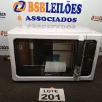 LOTE 201 - 01 - FORNO DE BANCADA ELÉTRICO BRANCO COM GRILL DOURADOR DAKO SUPREME 44 LITROS 110V (NO ESTADO, NÃO SABEMOS SE FUNCIONA. LEILÃO NÃO TEM GARANTIA E NEM DEVOLUÇÃO, SUJEITO A POSSÍVEIS AVARIAS VISÍVEIS/OCULTAS E/OU AUSÊNCIA DE COMPONENTES)