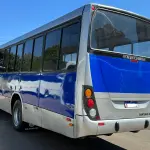 LOTE 003 - 01 ÔNIBUS MICRAO TORINO MWM 15190, ANO 2011/2012, 40 LUGARES, PNEUS NOVOS, 2024 QUITADO, REVISÕES EM DIA. ÓTIMA CONSERVAÇÃO. PEGAR E TRABALHAR. (NO ESTADO)