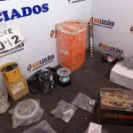 LOTE 012 - 20 – ITENS AUTOMOTIVOS DIVERSOS (NO ESTADO, NÃO SABEMOS SE FUNCIONA. LEILÃO NÃO TEM GARANTIA E NEM DEVOLUÇÃO, SUJEITO A POSSÍVEIS AVARIAS VISÍVEIS/OCULTAS E/OU AUSÊNCIA DE COMPONENTES)