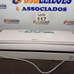 LOTE 117 - 01 – EVAPORADORA 12000 BTUS 220V PHILCO (NO ESTADO, NÃO SABEMOS SE FUNCIONA. LEILÃO NÃO TEM GARANTIA E NEM DEVOLUÇÃO, SUJEITO A POSSÍVEIS AVARIAS VISÍVEIS/OCULTAS E/OU AUSÊNCIA DE COMPONENTES)