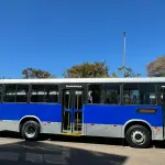 LOTE 003 - 01 ÔNIBUS MICRAO TORINO MWM 15190, ANO 2011/2012, 40 LUGARES, PNEUS NOVOS, 2024 QUITADO, REVISÕES EM DIA. ÓTIMA CONSERVAÇÃO. PEGAR E TRABALHAR. (NO ESTADO)