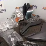 LOTE 031 - 22 – ITENS PARA MOTOS DIVERSOS (NO ESTADO, NÃO SABEMOS SE FUNCIONA. LEILÃO NÃO TEM GARANTIA E NEM DEVOLUÇÃO, SUJEITO A POSSÍVEIS AVARIAS VISÍVEIS/OCULTAS E/OU AUSÊNCIA DE COMPONENTES)