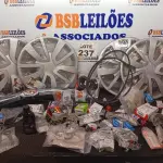 LOTE 237 - APROXIMADO 70 ITENS AUTOMOTIVOS DIVERSOS (NO ESTADO, NÃO SABEMOS SE FUNCIONA. LEILÃO NÃO TEM GARANTIA E NEM DEVOLUÇÃO, SUJEITO A POSSÍVEIS AVARIAS VISÍVEIS/OCULTAS E/OU AUSÊNCIA DE COMPONENTES)