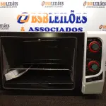LOTE 115 - 01 - FORNO ELÉTRICO FISCHER GOURMET GRILL BANCADA 44 LITROS 110V (NO ESTADO, NÃO SABEMOS SE FUNCIONA. LEILÃO NÃO TEM GARANTIA E NEM DEVOLUÇÃO, SUJEITO A POSSÍVEIS AVARIAS VISÍVEIS/OCULTAS E/OU AUSÊNCIA DE COMPONENTES)
