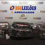 LOTE 021 - 06 – FARÓIS DIVERSOS (NO ESTADO, NÃO SABEMOS SE FUNCIONA. LEILÃO NÃO TEM GARANTIA E NEM DEVOLUÇÃO, SUJEITO A POSSÍVEIS AVARIAS VISÍVEIS/OCULTAS E/OU AUSÊNCIA DE COMPONENTES)