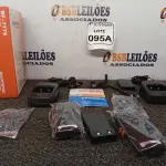 LOTE 095 - 02 RÁDIOS COMUNICADORES   BAOFENG MODELO BF-777S (NOVO) (NO ESTADO) ATENÇÃO! FAZER A VISITAÇÃO ANTES DE ARREMATAR, NÃO SABEMOS SE FUNCIONA. LEILÃO NÃO TEM GARANTIA E NEM DEVOLUÇÃO, SUJEITO A POSSÍVEIS AVARIAS VISÍVEIS/OCULTAS E/OU AUSÊNCIA DE COMPONENTES.