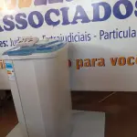 LOTE 017 - 01 - TANQUINHO NEWMAQ 10KG 110V (NO ESTADO, NÃO SABEMOS SE FUNCIONA. LEILÃO NÃO TEM GARANTIA E NEM DEVOLUÇÃO, SUJEITO A POSSÍVEIS AVARIAS VISÍVEIS/OCULTAS E/OU AUSÊNCIA DE COMPONENTES)