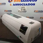 LOTE 118 - 01 – EVAPORADORA 9000 BTUS 220V SAMSUNG (NO ESTADO, NÃO SABEMOS SE FUNCIONA. LEILÃO NÃO TEM GARANTIA E NEM DEVOLUÇÃO, SUJEITO A POSSÍVEIS AVARIAS VISÍVEIS/OCULTAS E/OU AUSÊNCIA DE COMPONENTES)