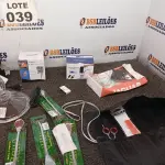 LOTE 039 - 18 – ITENS PORTÁTEIS DIVERSOS (NO ESTADO, NÃO SABEMOS SE FUNCIONA. LEILÃO NÃO TEM GARANTIA E NEM DEVOLUÇÃO, SUJEITO A POSSÍVEIS AVARIAS VISÍVEIS/OCULTAS E/OU AUSÊNCIA DE COMPONENTES)