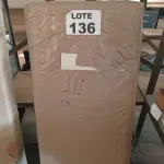 LOTE 136 - 01 - ESCRIVANINHA MESA PARA COMPUTADOR DUBAI MULTIMOVEIS PRETA (NO ESTADO, NÃO SABEMOS SE FUNCIONA. LEILÃO NÃO TEM GARANTIA E NEM DEVOLUÇÃO, SUJEITO A POSSÍVEIS AVARIAS VISÍVEIS/OCULTAS E/OU AUSÊNCIA DE COMPONENTES)