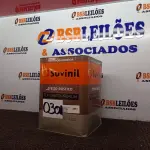 LOTE 030 - 01 LATA DE TINTA TEXTURATTO PREMIUM EFEITO RÚSTICO INTERIOR/EXTERIOR SUVINIL 25KG. (NO ESTADO) ATENÇÃO! FAZER A VISITAÇÃO ANTES DE ARREMATAR, NÃO SABEMOS SE FUNCIONA. LEILÃO NÃO TEM GARANTIA E NEM DEVOLUÇÃO, SUJEITO A POSSÍVEIS AVARIAS VISÍVEIS/OCULTAS E/OU AUSÊNCIA DE COMPONENTES.