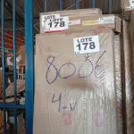 LOTE 178 - 01 - GUARDA ROUPA CASAL MALIBU 6 PORTAS (NO ESTADO, NÃO SABEMOS SE FUNCIONA. LEILÃO NÃO TEM GARANTIA E NEM DEVOLUÇÃO, SUJEITO A POSSÍVEIS AVARIAS VISÍVEIS/OCULTAS E/OU AUSÊNCIA DE COMPONENTES)