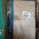 LOTE 167 - 01 - GUARDA-ROUPA SOLTEIRO DORIPEL 4 PORTAS 2 GAVETAS TREVISO (NO ESTADO, NÃO SABEMOS SE FUNCIONA. LEILÃO NÃO TEM GARANTIA E NEM DEVOLUÇÃO, SUJEITO A POSSÍVEIS AVARIAS VISÍVEIS/OCULTAS E/OU AUSÊNCIA DE COMPONENTES)