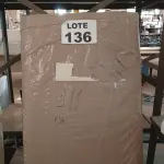 LOTE 136 - 01 - ESCRIVANINHA MESA PARA COMPUTADOR DUBAI MULTIMOVEIS PRETA (NO ESTADO, NÃO SABEMOS SE FUNCIONA. LEILÃO NÃO TEM GARANTIA E NEM DEVOLUÇÃO, SUJEITO A POSSÍVEIS AVARIAS VISÍVEIS/OCULTAS E/OU AUSÊNCIA DE COMPONENTES)