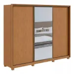 LOTE 088 - 01 - GUARDA ROUPA CASAL 3 PORTAS 6 GAVETAS SPAZIO MÓVEIS LOPAS BRANCO (NO ESTADO, NÃO SABEMOS SE FUNCIONA. LEILÃO NÃO TEM GARANTIA E NEM DEVOLUÇÃO, SUJEITO A POSSÍVEIS AVARIAS VISÍVEIS/OCULTAS E/OU AUSÊNCIA DE COMPONENTES)
