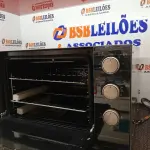 LOTE 126 - 01 - FORNO ELETRICO FISCHER TURBO 2.4 NEW BANCADA 48 LITROS 127V (NO ESTADO, NÃO SABEMOS SE FUNCIONA. LEILÃO NÃO TEM GARANTIA E NEM DEVOLUÇÃO, SUJEITO A POSSÍVEIS AVARIAS VISÍVEIS/OCULTAS E/OU AUSÊNCIA DE COMPONENTES)