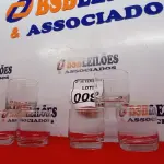 LOTE 009 - 06 COPOS DE VIDRO. (NO ESTADO) ATENÇÃO! FAZER A VISITAÇÃO ANTES DE ARREMATAR, NÃO SABEMOS SE FUNCIONA. LEILÃO NÃO TEM GARANTIA E NEM DEVOLUÇÃO, SUJEITO A POSSÍVEIS AVARIAS VISÍVEIS/OCULTAS E/OU AUSÊNCIA DE COMPONENTES.