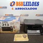 LOTE 313 - 01 - IMPRESSORA MULTIFUNCIONAL EPSON ECOTANK L3250 - TANQUE DE TINTA COLORIDA USB WI-FI (NO ESTADO, NÃO SABEMOS SE FUNCIONA. LEILÃO NÃO TEM GARANTIA E NEM DEVOLUÇÃO, SUJEITO A POSSÍVEIS AVARIAS VISÍVEIS/OCULTAS E/OU AUSÊNCIA DE COMPONENTES)