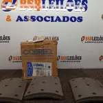 LOTE 272 - 01 - LONA DE FREIO - COBREQ - 0472T (NO ESTADO, NÃO SABEMOS SE FUNCIONA. LEILÃO NÃO TEM GARANTIA E NEM DEVOLUÇÃO, SUJEITO A POSSÍVEIS AVARIAS VISÍVEIS/OCULTAS E/OU AUSÊNCIA DE COMPONENTES)