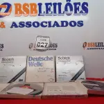 LOTE 027 - 05 FITAS PARA GRAVADOR DE ROLO. (NO ESTADO) ATENÇÃO! FAZER A VISITAÇÃO ANTES DE ARREMATAR, NÃO SABEMOS SE FUNCIONA. LEILÃO NÃO TEM GARANTIA E NEM DEVOLUÇÃO, SUJEITO A POSSÍVEIS AVARIAS VISÍVEIS/OCULTAS E/OU AUSÊNCIA DE COMPONENTES.