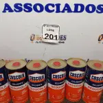 LOTE 201 - 06 DILUENTES MARCA CASCOLA. (NO ESTADO) ATENÇÃO! FAZER A VISITAÇÃO ANTES DE ARREMATAR, NÃO SABEMOS SE FUNCIONA. LEILÃO NÃO TEM GARANTIA E NEM DEVOLUÇÃO, SUJEITO A POSSÍVEIS AVARIAS VISÍVEIS/OCULTAS E/OU AUSÊNCIA DE COMPONENTES.