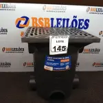 LOTE 145 - 01 CAIXA COLETORA DE ÁGUA PLUVIAL GRANDE PREMIUM PT METASUL (NO ESTADO) ATENÇÃO! FAZER A VISITAÇÃO ANTES DE ARREMATAR, NÃO SABEMOS SE FUNCIONA. LEILÃO NÃO TEM GARANTIA E NEM DEVOLUÇÃO, SUJEITO A POSSÍVEIS AVARIAS VISÍVEIS/OCULTAS E/OU AUSÊNCIA DE COMPONENTES.