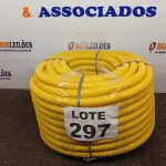LOTE 297 - 01 – ROLO DE MANGUEIRA (NO ESTADO, NÃO SABEMOS SE FUNCIONA. LEILÃO NÃO TEM GARANTIA E NEM DEVOLUÇÃO, SUJEITO A POSSÍVEIS AVARIAS VISÍVEIS/OCULTAS E/OU AUSÊNCIA DE COMPONENTES)