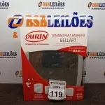 LOTE 119 - 01 ARMARIO BANHEIRO BELLART CINZA DURIN. (NO ESTADO) ATENÇÃO! FAZER A VISITAÇÃO ANTES DE ARREMATAR, NÃO SABEMOS SE FUNCIONA. LEILÃO NÃO TEM GARANTIA E NEM DEVOLUÇÃO, SUJEITO A POSSÍVEIS AVARIAS VISÍVEIS/OCULTAS E/OU AUSÊNCIA DE COMPONENTES.