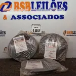 LOTE 188 - 03 ROLOS FIXADOR DE MANTA TERMICA P/ TELHADO 20M COBERFOIL. (NO ESTADO) ATENÇÃO! FAZER A VISITAÇÃO ANTES DE ARREMATAR, NÃO SABEMOS SE FUNCIONA. LEILÃO NÃO TEM GARANTIA E NEM DEVOLUÇÃO, SUJEITO A POSSÍVEIS AVARIAS VISÍVEIS/OCULTAS E/OU AUSÊNCIA DE COMPONENTES.