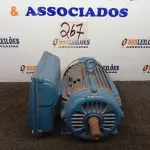LOTE 267 - 01 - MOTOR ELÉTRICO WEG W22 IP55 (NO ESTADO, NÃO SABEMOS SE FUNCIONA. LEILÃO NÃO TEM GARANTIA E NEM DEVOLUÇÃO, SUJEITO A POSSÍVEIS AVARIAS VISÍVEIS/OCULTAS E/OU AUSÊNCIA DE COMPONENTES)