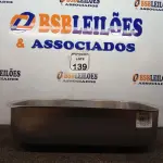 LOTE 139 - 01 CUBA INOX N1 AÇO 430 3.1/2 46X30X14 FABRINOX.(NO ESTADO) ATENÇÃO! FAZER A VISITAÇÃO ANTES DE ARREMATAR, NÃO SABEMOS SE FUNCIONA. LEILÃO NÃO TEM GARANTIA E NEM DEVOLUÇÃO, SUJEITO A POSSÍVEIS AVARIAS VISÍVEIS/OCULTAS E/OU AUSÊNCIA DE COMPONENTES.