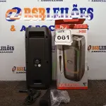 LOTE 081 - 01 – RÁDIO PORTÁTIL COM BLUETOOTH MARCA GRASEP MODELO D-S32 COM MICROFONE E CONTROLE.(NOVO) (NO ESTADO, NÃO SABEMOS SE FUNCIONA. LEILÃO NÃO TEM GARANTIA E NEM DEVOLUÇÃO, SUJEITO A POSSÍVEIS AVARIAS VISÍVEIS/OCULTAS E/OU AUSÊNCIA DE COMPONENTES)