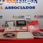 LOTE 020 - 05 FITAS PARA GRAVADOR DE ROLO. (NO ESTADO) ATENÇÃO! FAZER A VISITAÇÃO ANTES DE ARREMATAR, NÃO SABEMOS SE FUNCIONA. LEILÃO NÃO TEM GARANTIA E NEM DEVOLUÇÃO, SUJEITO A POSSÍVEIS AVARIAS VISÍVEIS/OCULTAS E/OU AUSÊNCIA DE COMPONENTES.