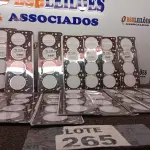 LOTE 265 - 19 – JUNTAS DE CABEÇOTE DIVERSOS (NO ESTADO, NÃO SABEMOS SE FUNCIONA. LEILÃO NÃO TEM GARANTIA E NEM DEVOLUÇÃO, SUJEITO A POSSÍVEIS AVARIAS VISÍVEIS/OCULTAS E/OU AUSÊNCIA DE COMPONENTES)