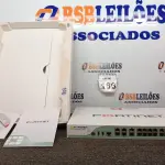 LOTE 186 - 01 SWITCH MARCA FORTINET MODELO FG-CD-G. (NO ESTADO) ATENÇÃO! FAZER A VISITAÇÃO ANTES DE ARREMATAR, NÃO SABEMOS SE FUNCIONA. LEILÃO NÃO TEM GARANTIA E NEM DEVOLUÇÃO, SUJEITO A POSSÍVEIS AVARIAS VISÍVEIS/OCULTAS E/OU AUSÊNCIA DE COMPONENTES.
