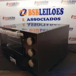 LOTE 126 - 01 - FORNO ELETRICO FISCHER TURBO 2.4 NEW BANCADA 48 LITROS 127V (NO ESTADO, NÃO SABEMOS SE FUNCIONA. LEILÃO NÃO TEM GARANTIA E NEM DEVOLUÇÃO, SUJEITO A POSSÍVEIS AVARIAS VISÍVEIS/OCULTAS E/OU AUSÊNCIA DE COMPONENTES)