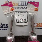 LOTE 004 - 05 KITS DE COLHERES COM 06 PEÇAS CADA. (NO ESTADO) ATENÇÃO! FAZER A VISITAÇÃO ANTES DE ARREMATAR, NÃO SABEMOS SE FUNCIONA. LEILÃO NÃO TEM GARANTIA E NEM DEVOLUÇÃO, SUJEITO A POSSÍVEIS AVARIAS VISÍVEIS/OCULTAS E/OU AUSÊNCIA DE COMPONENTES.