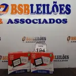 LOTE 194 - 02 REFLETORES DECORLED SUPERLED 220V 20W LUZ BRANCA DECORLUX NOVO. (NO ESTADO) ATENÇÃO! FAZER A VISITAÇÃO ANTES DE ARREMATAR, NÃO SABEMOS SE FUNCIONA. LEILÃO NÃO TEM GARANTIA E NEM DEVOLUÇÃO, SUJEITO A POSSÍVEIS AVARIAS VISÍVEIS/OCULTAS E/OU AUSÊNCIA DE COMPONENTES.